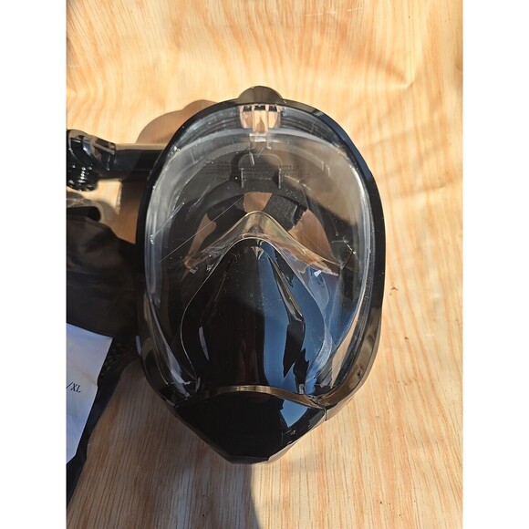 Full Face Snorkel , Diving for and Adults,180° Panoramic View Snorkel with BAG - Picture 3 of 10